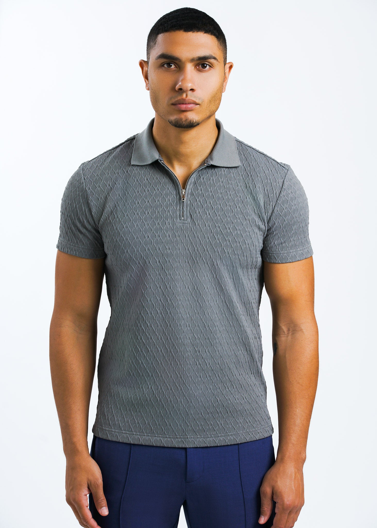 Hardy Zip-Up Polo