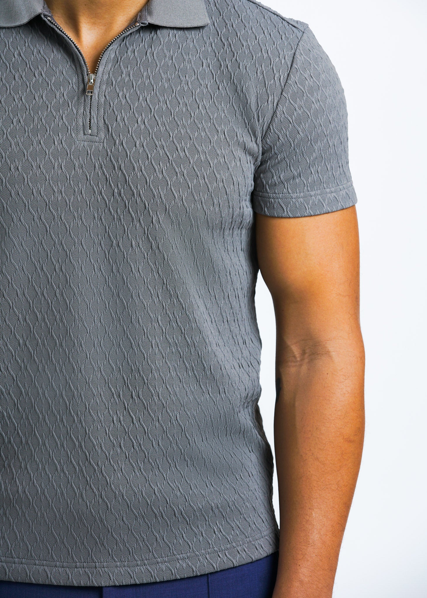 Hardy Zip-Up Polo