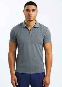 Hardy Zip-Up Polo